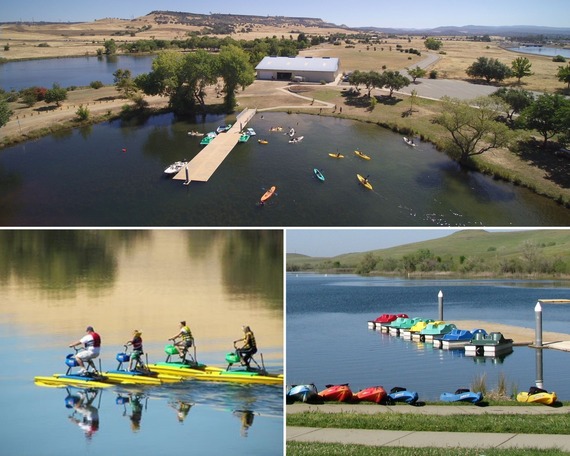 Lake Oroville SRA (Aquatic Center collage)