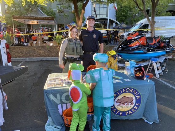 Santa Cruz District trick or treaters