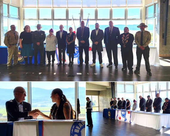 Bear River MOU signing collage 