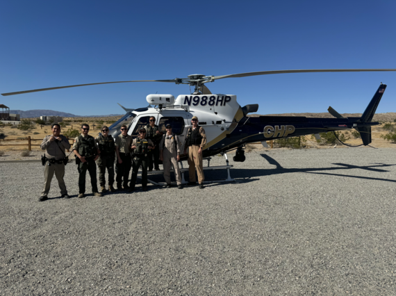 Ocotillo Wells District_CHP hoist training 