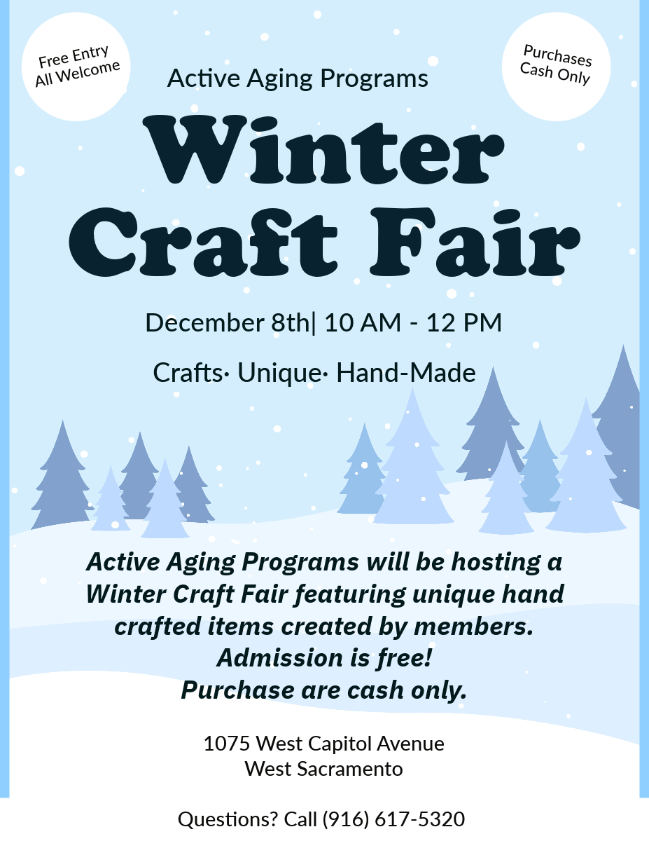 Winter Craft Fair flyer
