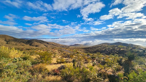 Providence Mountains SRA (clouds)