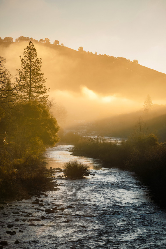 Marshall Gold Discovery SHP_sunrise along American River 
