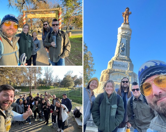 Marshall Gold Discovery SHP (CoMark Hike and group selfies)