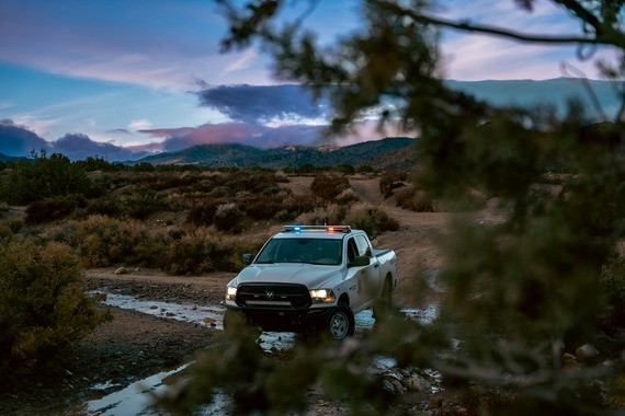 Hungry Valley SVRA_dusk patrols after a storm