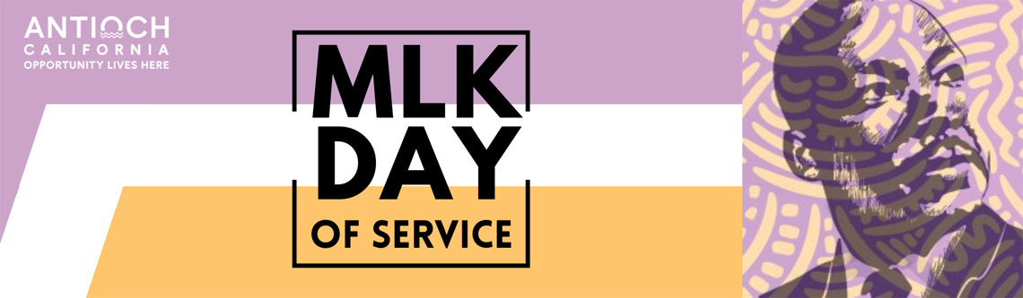 Antioch MLK Day of Service flyer image 