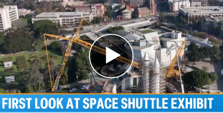 Space shuttle Endeavour finds its final pieces.