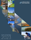 California Water Data Consortium's year in review report cover
