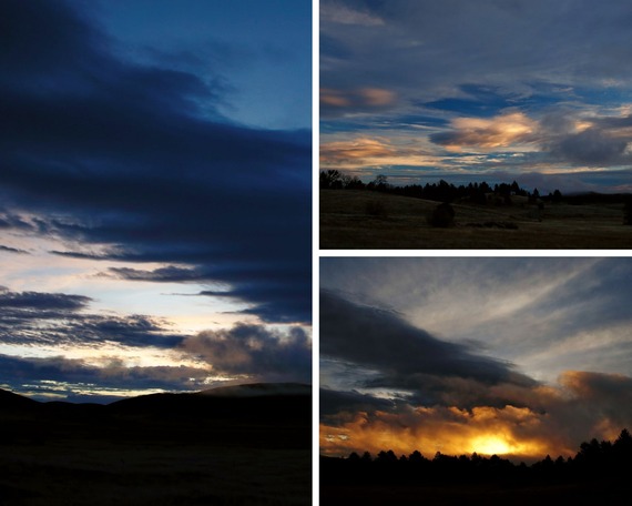 Cuyamaca Rancho SP_sunrise progression collage