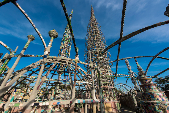 Watts Towers SHP_steel girders