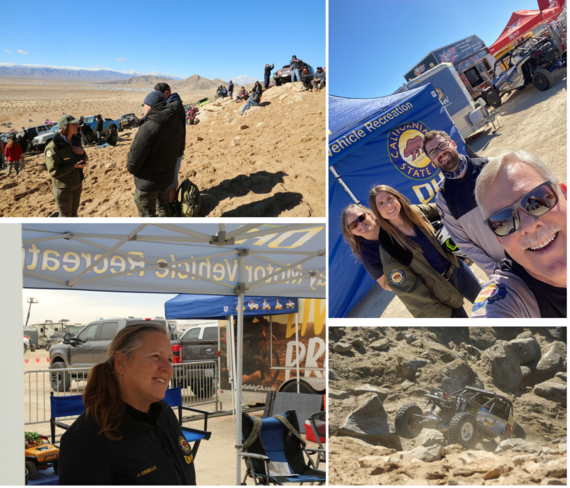 OHV at King of Hammers collage