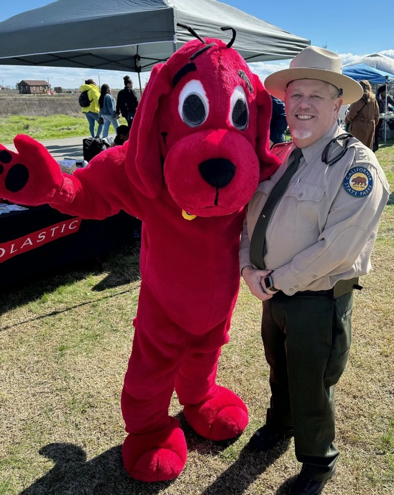 Colonel Allensworth SHP_Clifford the Big Red Dog