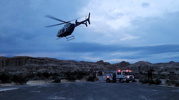 Red Rock Canyon SP_helicopter