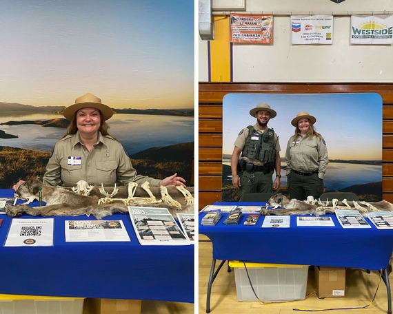 Orestimba High School_career day Caitlin Jackson and Chris Nguyen