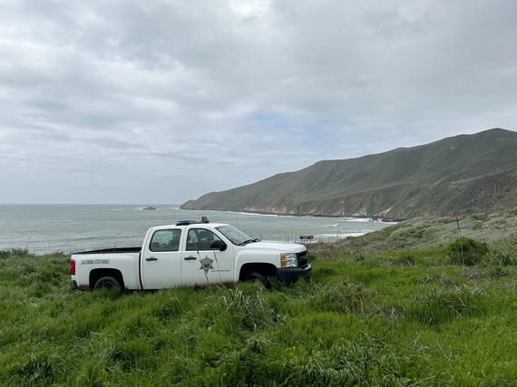 Point Sal SB_truck and landscape photo