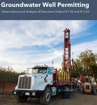 Groundwater Well Permitting report cover