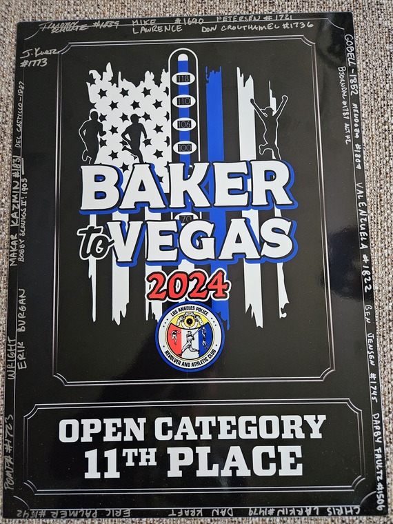 Baker to Vegas logo