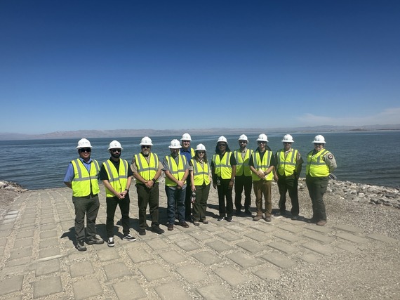 Ocotillo Wells District and Director Quintero at CNRA SCH Project site