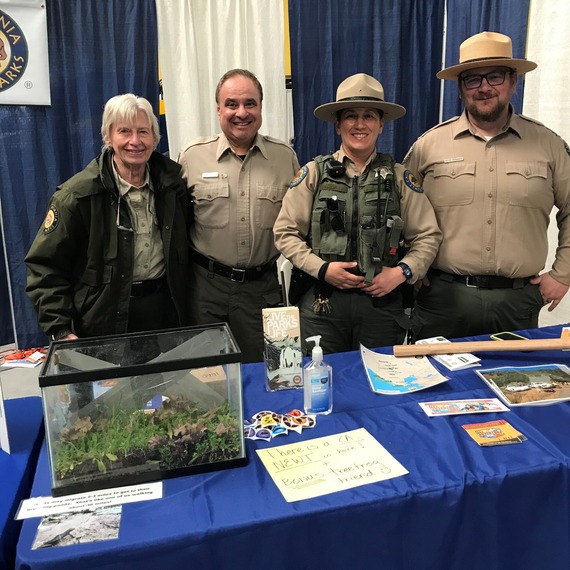 State Parks at Science Day team