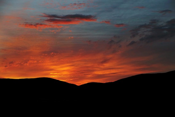 Cuyamaca Rancho SP_sunset