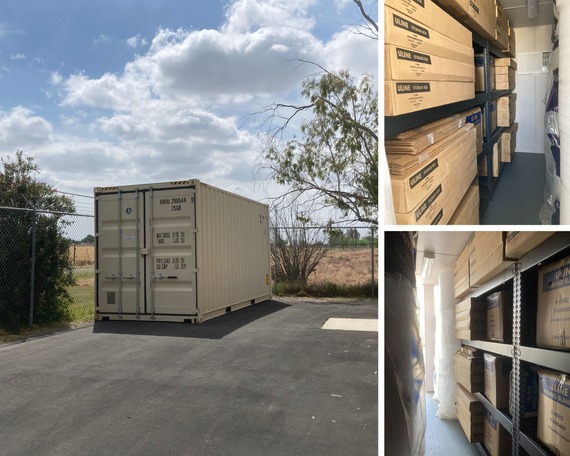 Emergency Curation Cache at Colonel Allensworth SHP collage