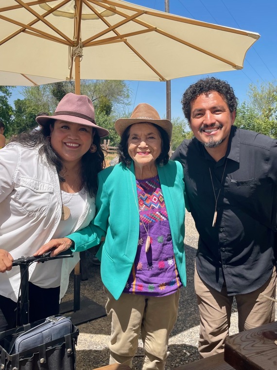 Dos Rios_Gloria Sandoval, Dolores Huerta, and Jose Gonzalez
