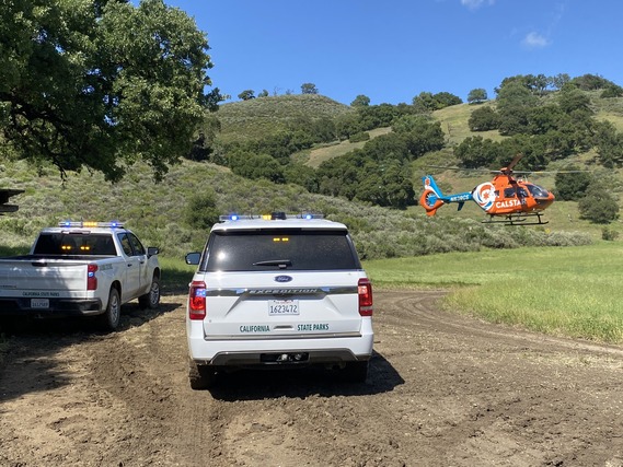 Hollister Hills SVRA helicopter