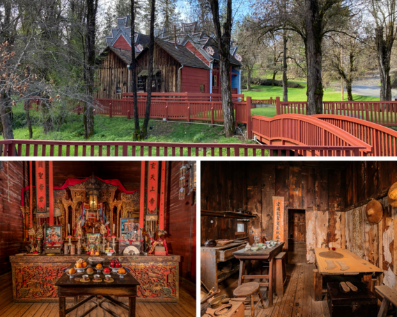 Weaverville Joss House SHP collage 1