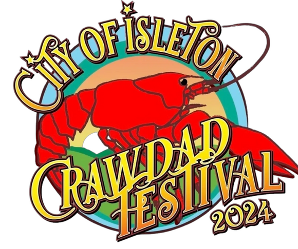 City of Isleton Crawdad Festival logo