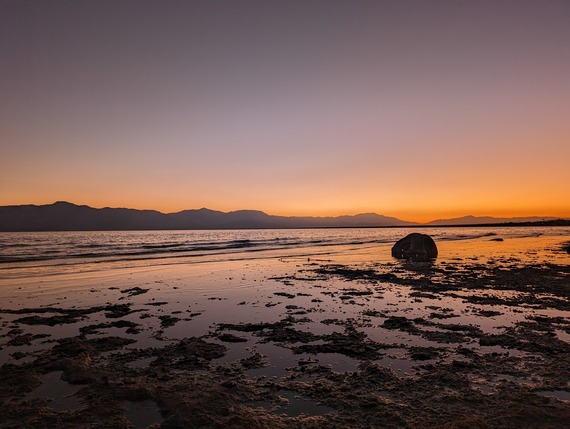 Salton Sea SRA_sunset