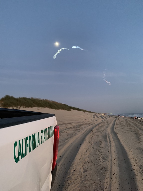 pismo beach state park oceano dunes vandenburg rocket launch