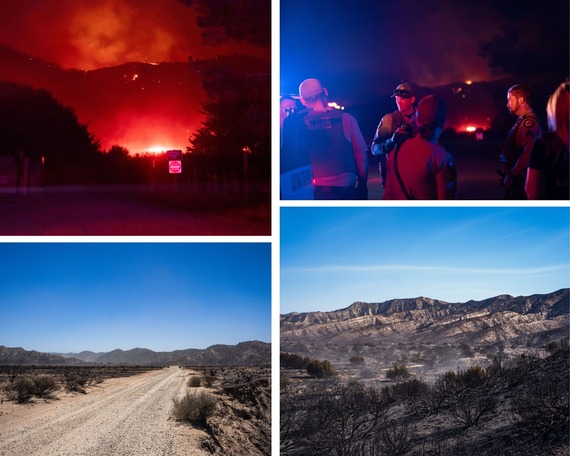 post fire hungry valley state vehicular recreation area