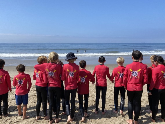 Leo Carrillo SP_Junior Lifeguards on the beach