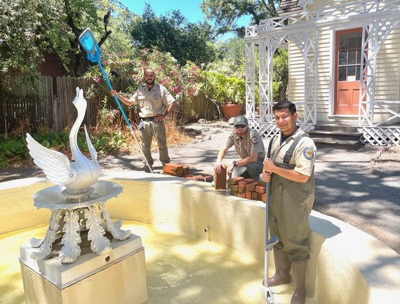 Sonoma State Historic Park Fountain