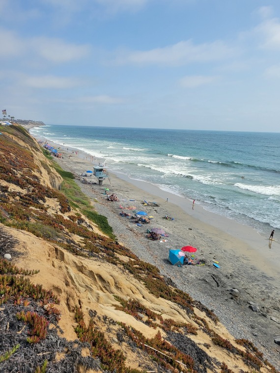 South Carlsbad SB_Looking south towards Encinitas