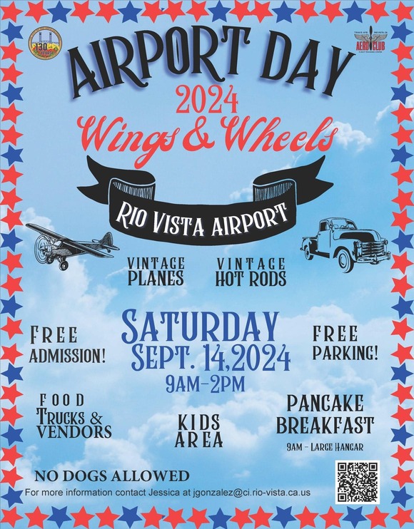 Flyer for Rio Vista Airport Day