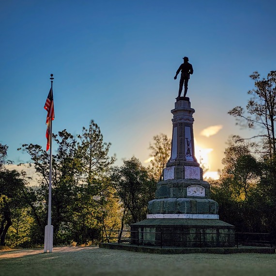 Marshall Gold State Historic Park Monument