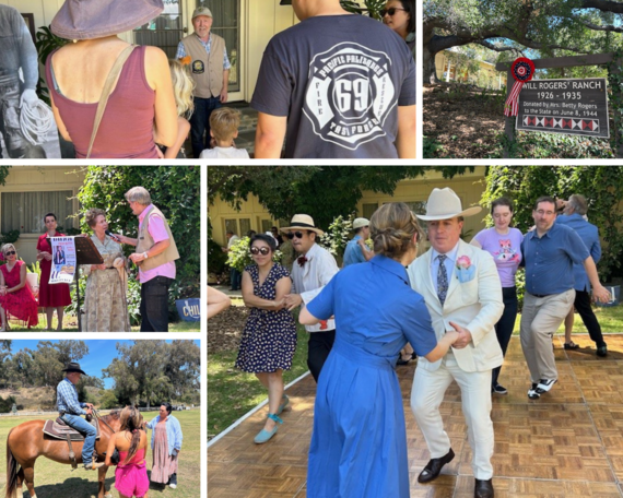 Will Rogers SHP 80th anniversary collage