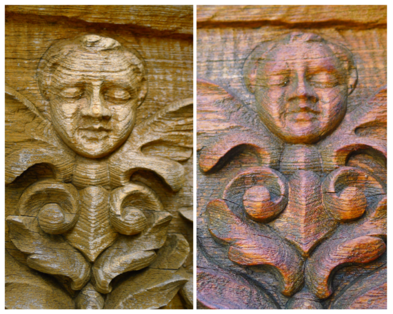 Adamson House Lintel Comparison. 