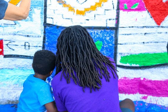 CRM & Foundation Community Mural Paint Days_photo