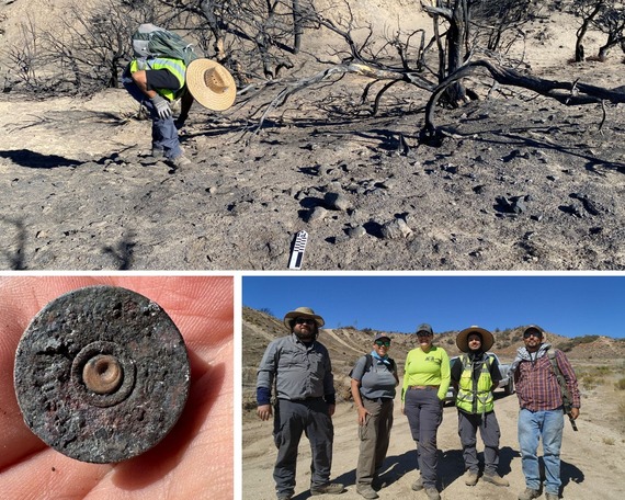 Hungry Valley SVRA (Post Fire survey collage)
