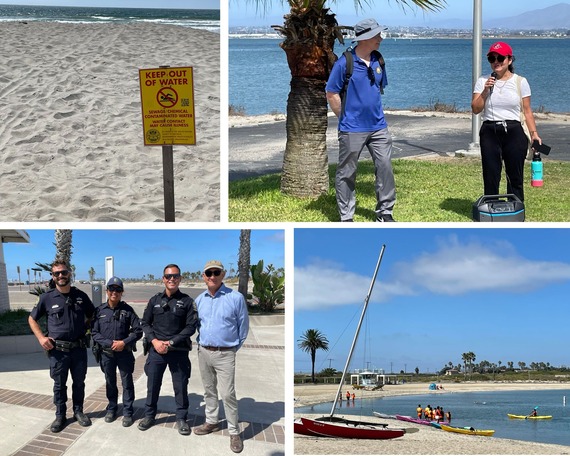 State Parks and Recreation meeting (photo collage)