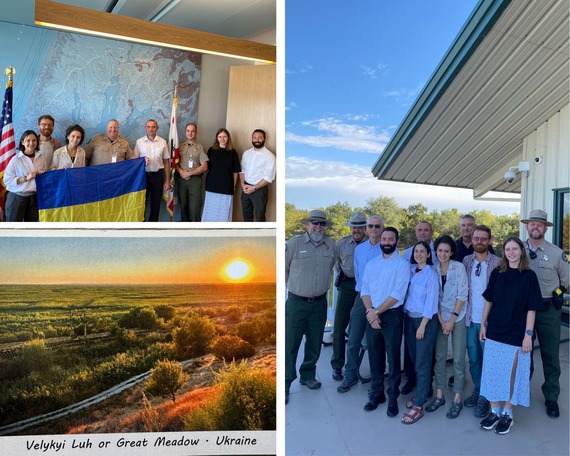 Ukrainian Delegation Visit California State Parks Lake Natoma