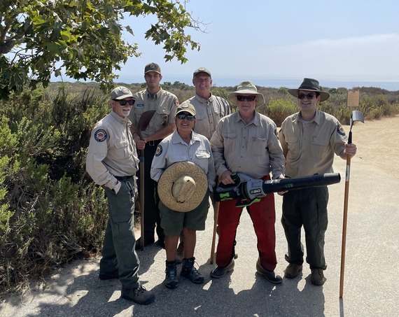 Crystal Cove State Park Maintenance Workers
