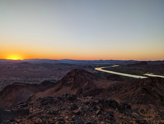 Picacho State Recreation Area Sunset