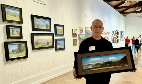 Director with his art