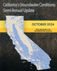 California Groundwater Conditions report cover