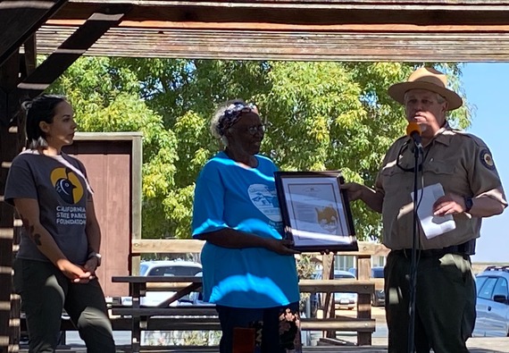 Allensworth State Historic Park Dorothy Benjamin Golden Bear Award Rededication Ceremony