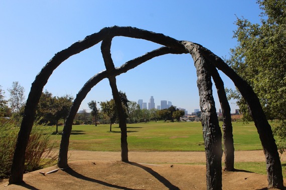 Los Angeles State Historic Park Psychic Body Grotto Nomadic Division art installation Anna Sew Hoy