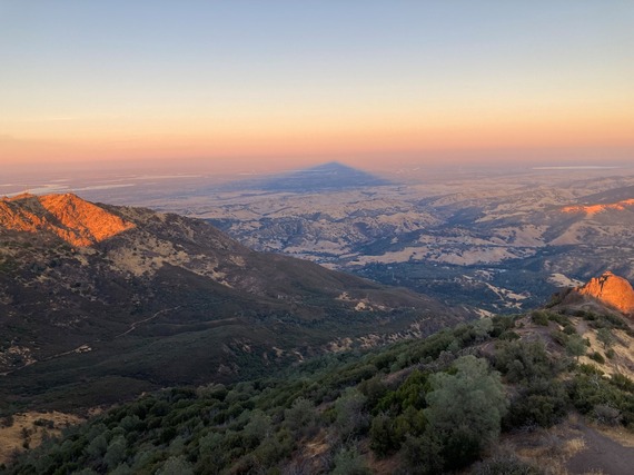 Mount Diablo SP shadow